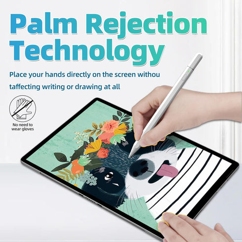Stylus Pen for iPad 2018- Later, Hidden Charging Port Alternative to Apple Pencil USB-C, Compatible with iPad Mini 5/6,