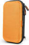 GLCON Orange Shockproof Hard EVA Carrying Case Travel Pouch for External Hard Drive,