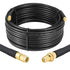 XRDS -RF 35ft SMA Male to Female Coax Cable - Low Loss KMR240 Pure Copper Coaxial Cable for SDR Equipment