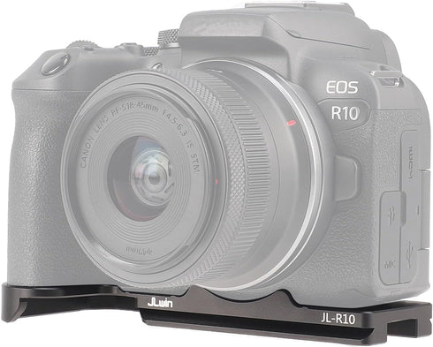 FocusFoto R10 Quick Release Baseplate QR Plate Mount for Canon EOS Mirrorless Camera, Compatible with Arca-Swiss