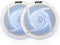 Pyle Marine Speakers - 4 Inch 2 Way Waterproof Outdoor Audio System with LED Lights, 100 Watt Power - 1 Pair - PLMRS43WL