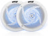 Pyle Marine Speakers - 4 Inch 2 Way Waterproof Outdoor Audio System with LED Lights, 100 Watt Power - 1 Pair - PLMRS43WL
