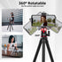 Flexible Phone Tripod for GoPro, Mini Camera Stand with Remote, Tripod Holder for iPhone Samsung Streaming