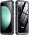 SPIDERCASE Waterproof Case for Samsung Galaxy S23 FE, Military Shockproof, Black