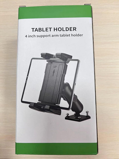 OHLPRO Car Tablet Holder, Heavy Duty Drill Base, Compatible with iPad Samsung Tab 5"-13" for Truck/Business Vehicle