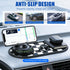 Generic Number,360 Mobile Phone Bracket Anti-Slip Mat,Multifunction Car Dashboard Mat with Temporary Parking Rotating