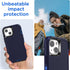 AICase Heavy Duty Rugged Case for iPhone 13/14 (6.1") with Glass Screen Protector, Shockproof & Dustproof.