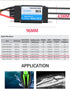 80A 2-6S 5V/6V 8A XT90 4.0mm DH Waterproof Brushless ESC Electronic Speed Controller with BEC and Banana Head Connector