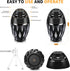 Flame Light Speaker, LED Flame Bluetooth Speakers, Outdoor Portable Stereo with HD Audio and Enhanced Bass