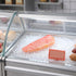 Abaodam Simulated Salmon Slices/Pieces as Photography Props Artificial Model Lifelike Fish Decoration for Restaurant