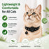 JNLIK Pet Tracker,GPS Collar for Cats (Android Only) Smart tag,Waterproof Compatible with Google Find My,No Monthly