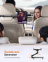 iPad Holder Car Headrest - 2024 Adjustable Tablet Mount for Car Backseat, Fits 4.7-11” Devices, Black