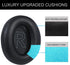 Replacement Ear Pads for Anker Soundcore Life Q20/Q20BT/Q20+ Headphones Accessories, Soundcore by Anker Life Q20 Headphones Earpads with Soft Memory Foam and Protein Leather-Black