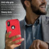 Heavy Duty Drop Protection Case for iPhone XR, 3-Layers Rugged Case with Tempered Glass Screen Protector