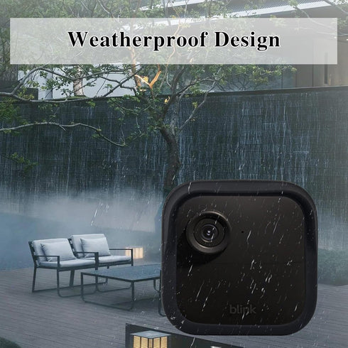 Hisewen Silicone Case Cover for All-New Blink Outdoor 4 (4th Gen), Weatherproof Skin Cover for Home Security Camera
