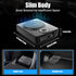 YUASDUU 8 600W in Car Slim Under-Seat Powered Subwoofer, Highly Active Speakers and Power Amplifier Subwoofer for Car