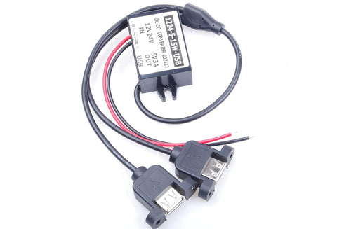 DC-DC 9V 12V 24V 36V Power Supply Module, Mini USB Step-Down Converter with Over-Temperature Protection