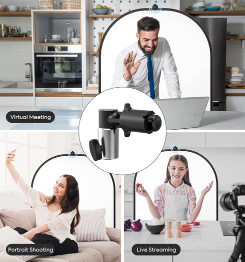 Konseen 5 in 1 Camera Lighting Reflector/Diffuser with Clip, 40"x 60"/100 x 150CM, Portable Multi-Disc for Photography