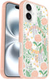 OtterBox 16 Symmetry iPhone Series Clear Case - Peachy Bloom Pink