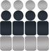 ACKLLR 16 Pieces Phone Car Mount Metal Plate with Adhesive for Magnetic Cradle-Less