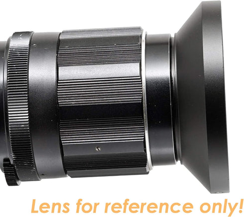 Fotasy 39mm Metal Wide Angle Lens Hood for Canon Fuji Leica Nikon Olympus Panasonic Pentax Sony Lens