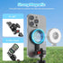 ULANZI MT30 17-12 1/4" Magnetic Flexible Tripod for iPhone Series with Thread, Mini Bendable Phone Holder Stand