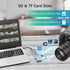 i-magBac 7-in-1 4K@30Hz 3 3.0 MagBac Laptop Docking Station USB Hub with HDMI Display Port, USB A Data Ports, SD/TF