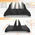 Vertical Laptop Stand Holder, ABS Organizer with Adjustable Dock for PC up to 17.3 inches, MacBook, Phone, Black