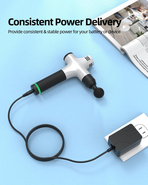 24V Charger for Hyperice Hypervolt Massage Gun 53000 001-00 Replacement Power Cord