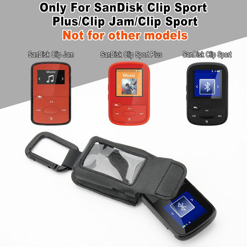 TXEsign MP3 MP3 MP3 Player Case Carrying Pouch Compatible with SanDisk Clip Sport Plus/Clip Jam/Clip Sport Player