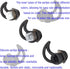 Silicone Earbud Tips for Bose QC20, QC20i, SoundSport, SIE2i, IE2, IE3 - 3 Pairs of Replacement Covers