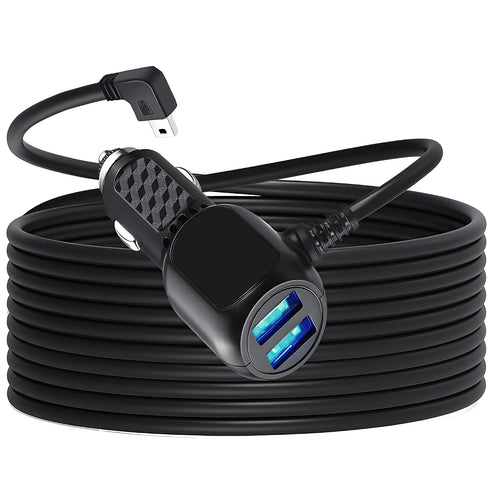 MAYWILLA Car Dash Cam Charger Cable,Mini USB Dash Cam Power Cord with