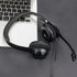 SOULWIT Replacement Earpads for Logitech H390 H600 H609 H760 Headphones, Noise Isolation Foam Cushions - H390 PL Black