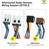 1995-2013/Infiniti 1997-2012, FX35 FX45 G20 I30 Q45 QX4 QX56 Aftermarket Radio Wiring Harness Compatible with Nissan