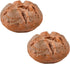 Hbbgdiy 2PCS Realistic PU Bread 6x3.2 Inch, Artificial Bakery Display & Photography Props