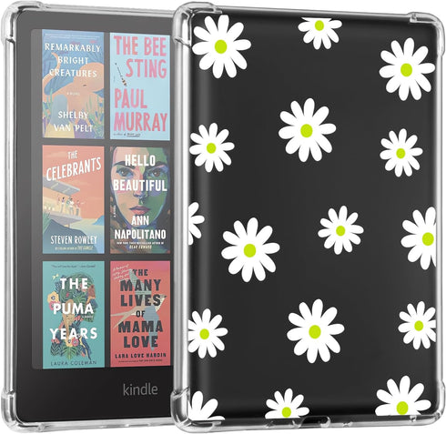 CoBak Clear Case for All-New 7" E-Readers - Lightweight, Scratch-Proof Silicone Back Cover