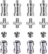 16PCS Camera Screws Mount Set 1/4 Inch and 3/8 Inch Threaded Converter Screws Adapter for DSLR Camera/Tripod