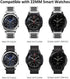 Valkit Compatible with Samsung Galaxy Watch 46mm, Galaxy Watch 3 45mm, Gear S3 Classic, 2 Pack Stainless Steel Bands