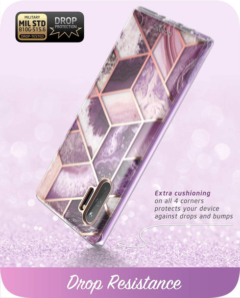i-Blason Cosmo Series Case for Galaxy Note 10 (2019 Release) - Protective Bumper Marble Design Without Built-in Screen