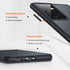 TORRAS Shockproof Case for Samsung Galaxy S21 Ultra, Military Grade Drop Tested, Translucent Matte Hard Back, Matte