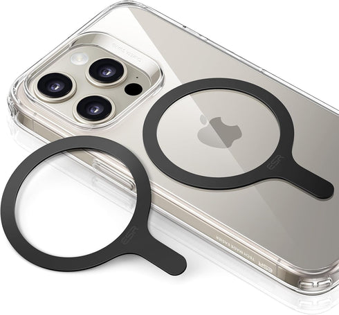 ESR MagSafe Sticker 360, MagSafe Ring Magnet (HaloLock), 2 Pack Magnetic Ring for iPhone 15/14/13/12/11, Galaxy