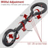 Zelnoox 1/4" 17/16/15/14/13/12 (MS-02R) Double Magnetic Ring Phone Holder Attach to Any Iron Surface | Screw Hole |