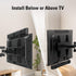 Mounting Dream Soundbar Mount Bracket - Fits Most Sound Bars Up to 15 Lbs, Mounting Above or Under TV, MD5420