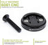JRC Components Enkei Top Cap Bike Stem Mount, Lightweight CNC 6061-T6 Aluminium, Compatible with Wahoo Elemnt
