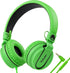 rockpapa 950 Wired Headphones for Kids with Microphone, On-Ear Foldable Corded Headphones with 3.5mm Jack