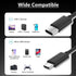 LQMBABY 2 3.3FT USB C to Micro USB Cable, Pcs USBC to Micro USB Cable - Charging Cord & Data Sync, Compatible with Wall