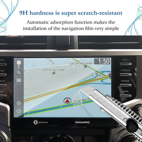 SKTU Screen Protector for 2024 Toyota 4Runner 8 Inch Navigation, Tempered Glass Anti-Scratch HD Clear Accessories