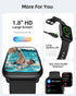 Parsonver Smart Watch 5ATM Waterproof Fitness Tracker with 100+ Sports Modes, 1.8" HD Touch Screen