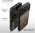 Carveit 17 Magnetic Wooden Case for iPhone Pro Max Case, Wood Artisan Engraved & Black Soft TPU Shockproof Cover