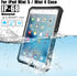 AICase Waterproof Case for iPad Mini 4/5, High Touch Sensitivity ID IP68 360 Degree Shockproof Protective Cover with
